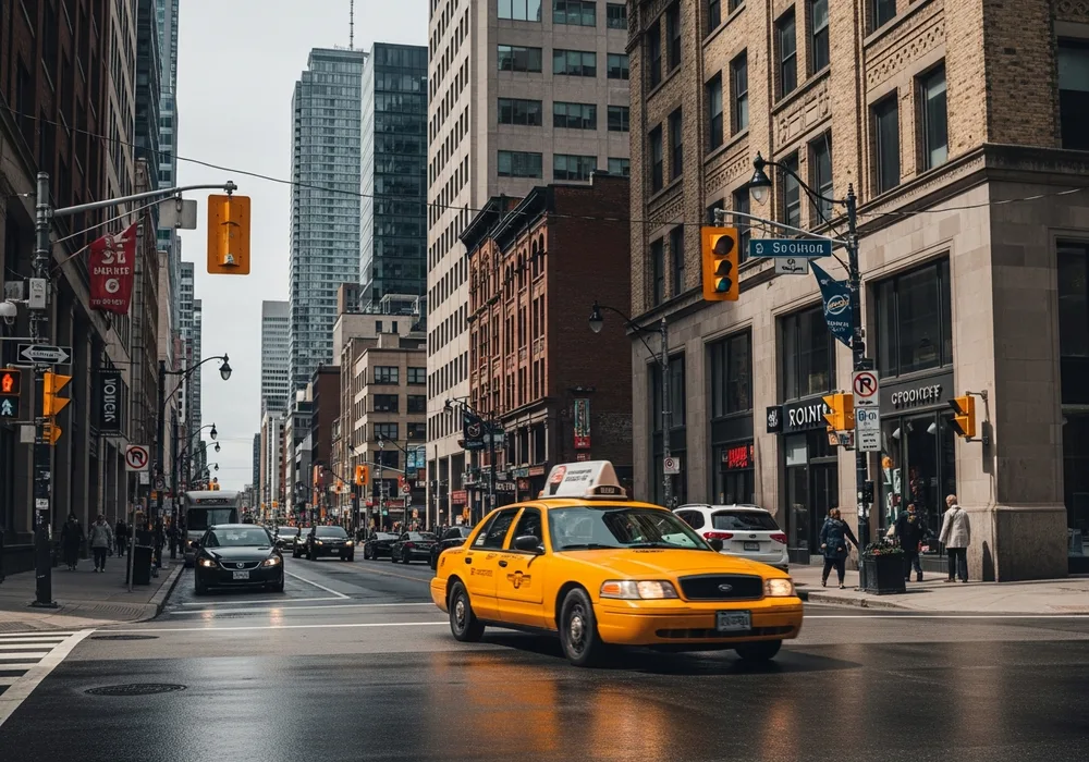 Local city taxi