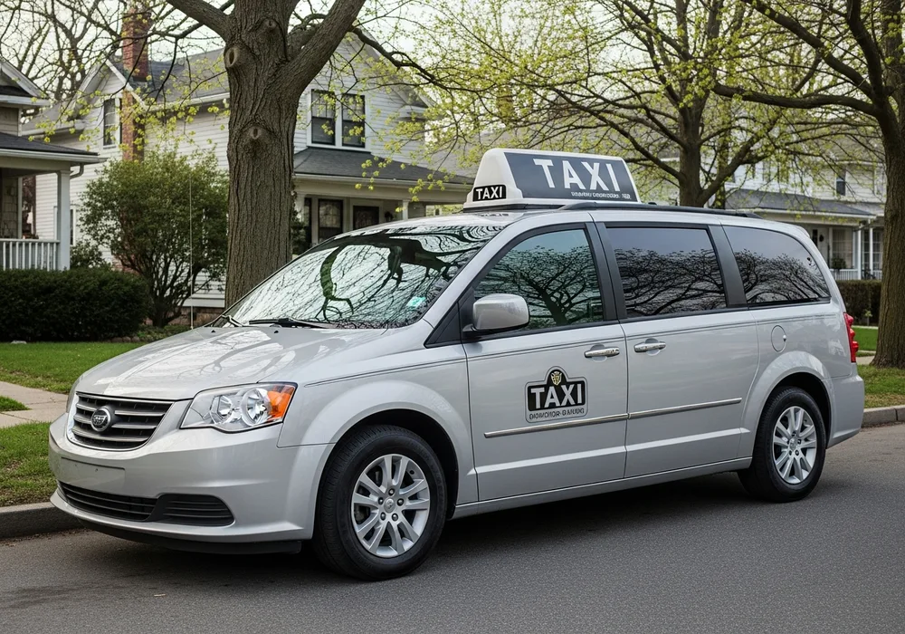 Minivan group taxi